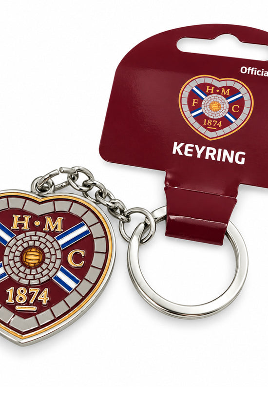 Hearts FC Crest Keyring