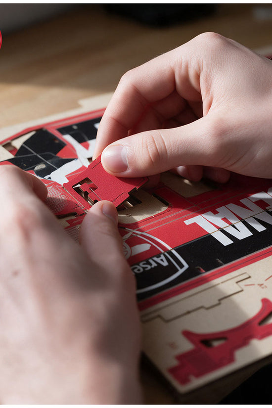 Arsenal FC 3D Wooden Team Bus Puzzle