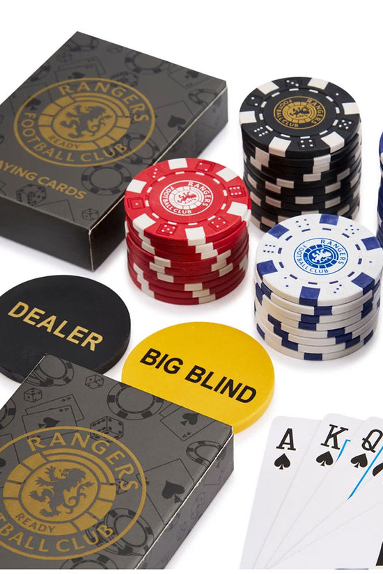 Rangers FC Premium Poker Set