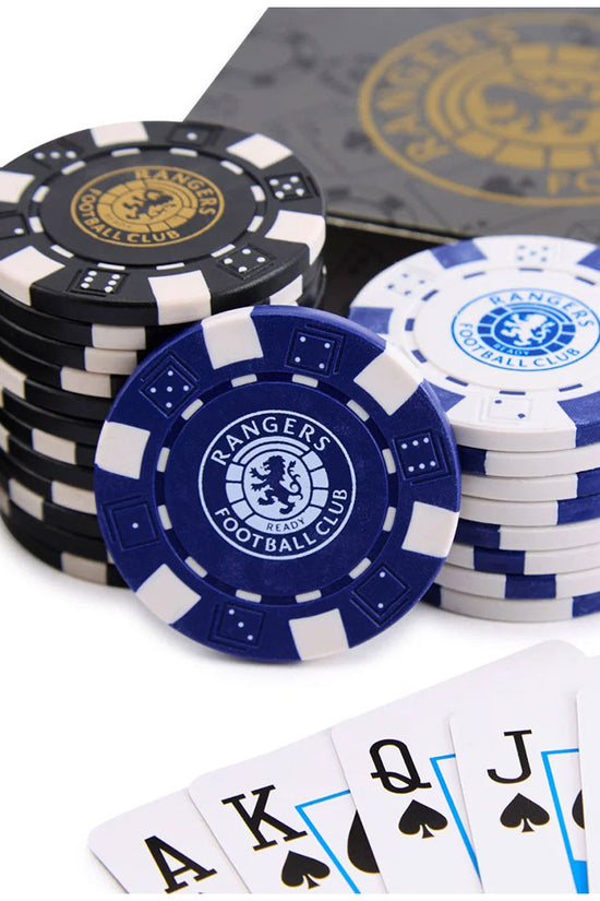 Rangers FC Premium Poker Set
