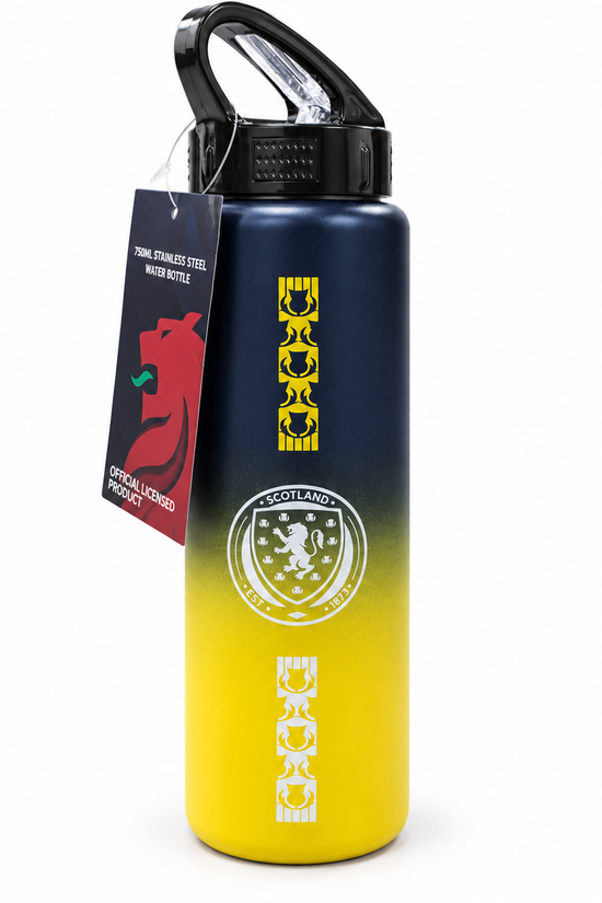 Scottish FA 750ml Stainless Steel Drinks Bottle