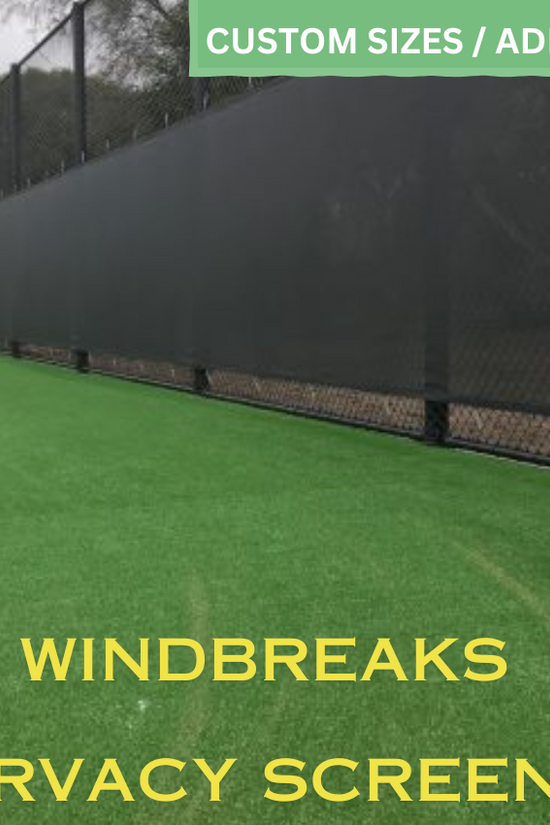 Tennis Court Windbreaks and Privacy Screens