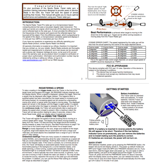 Tracer Pro - SRA3000PRO