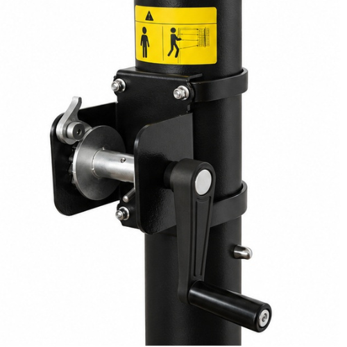 Cazna Heavy-Duty Height Adjustable Volleyball Posts – Spring Assisted
