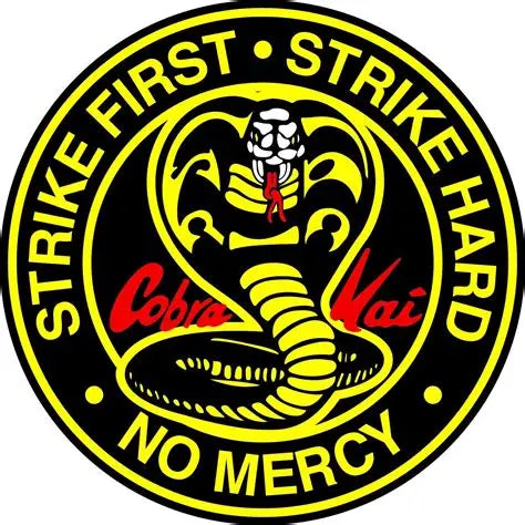 Cobra Kai vinyl sticker