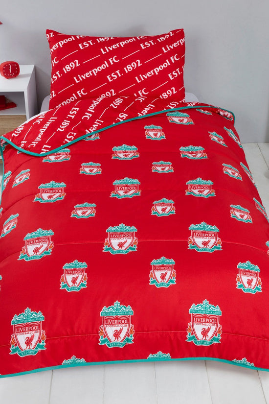 Liverpool FC Single reversible Coverless Duvet